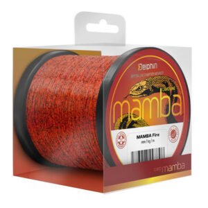 DELPHIN Mamba Carp Fire priemer 0,30 mm, nosnosť 7 kg, balenie 1200 m