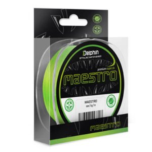 DELPHIN Maestro Fluo zelená priemer 0,07 mm, nosnosť 4,5 kg