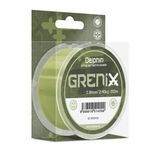 DELPHIN Grenix, zelený priemer 0,203 mm, nosnosť 3 kg, balenie 250 m