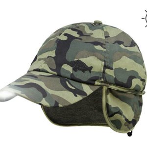 Zimná LED šiltovka DELPHIN OutLine Camo