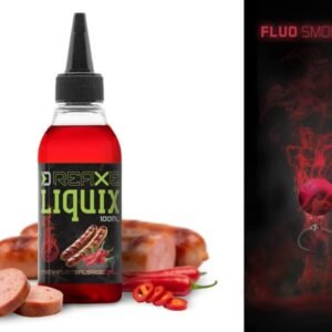 Fluo dip DELPHIN D Snax LiquiX, 100 ml, Frankfurtská klobása & Chilli
