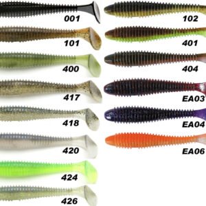 KEITECH Swing Impact Fat 4,8 inch/ 12,19cm, bal. 5ks 424 - Lime Chartreuse