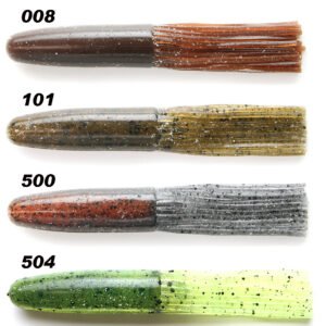 KEITECH Salty Core Tube 4,25 inch/ 10,79cm, bal. 6ks 101 - Green Pumpkin PP.