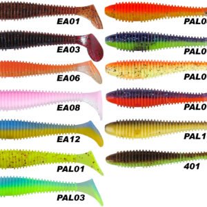 KEITECH Swing Impact Fat 3,8 inch/ 9,65cm, bal. 6ks