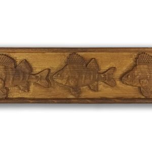 Drevený obraz "Ostrieže", A14 43x9 cm